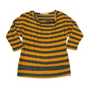 MICHAEL STARS Striped Pullover Top One‎ Size EUC